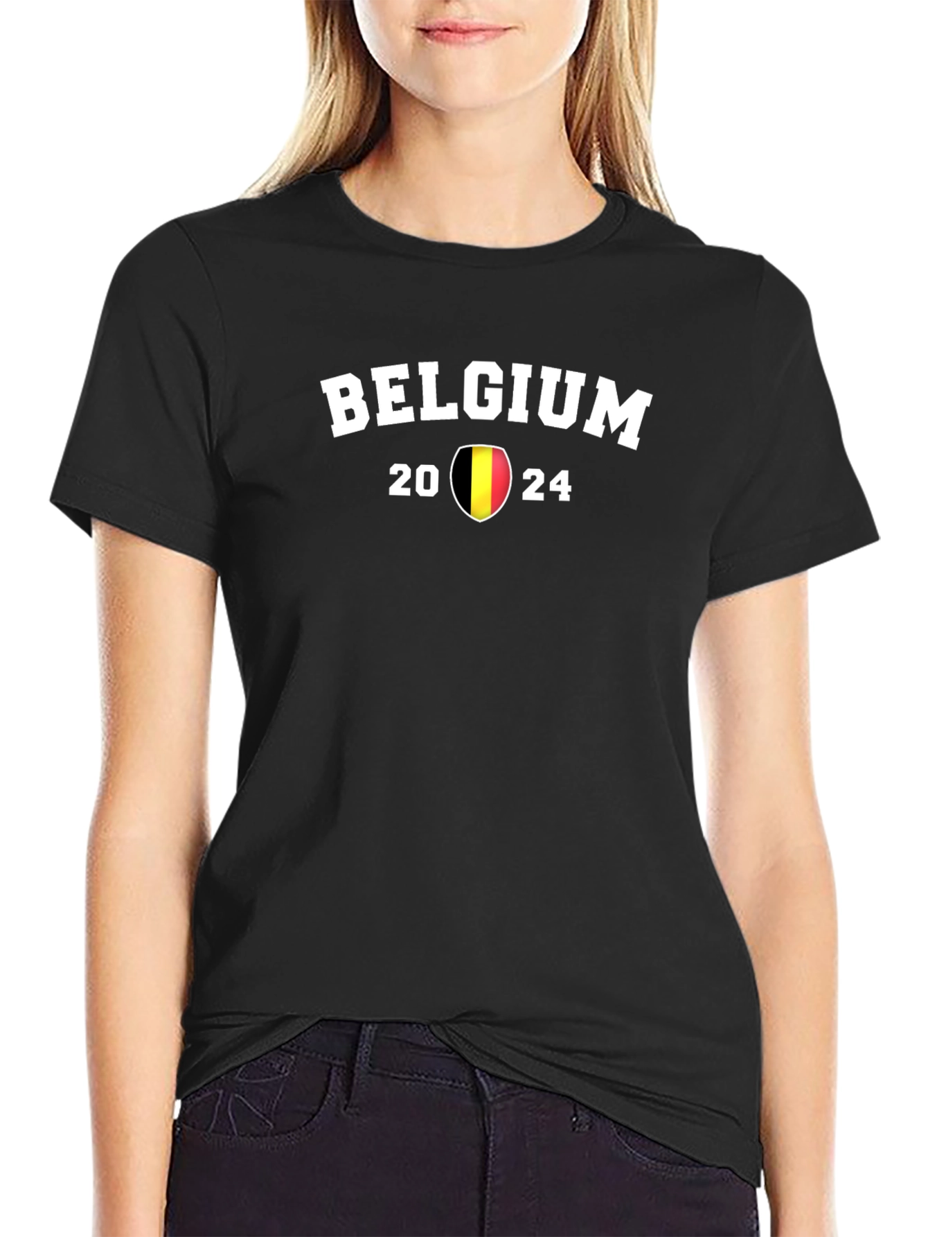 Belgium 2024 T-Shirt Soccer Fan Apparel