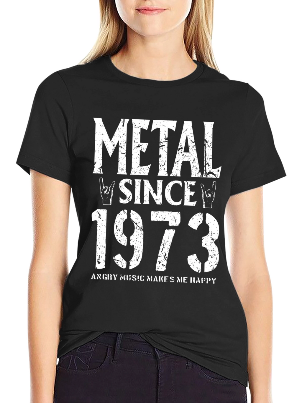 Metal Since 1973 Graphic T-Shirt