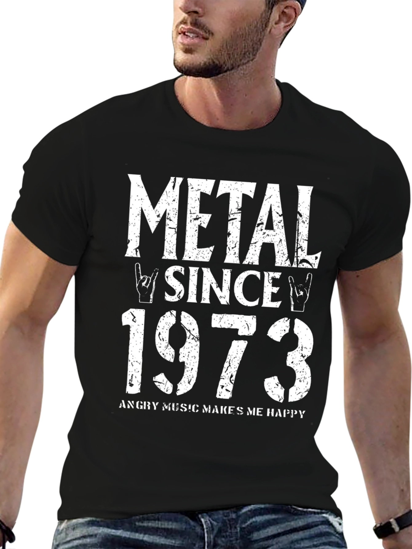Metal Since 1973 Graphic T-Shirt