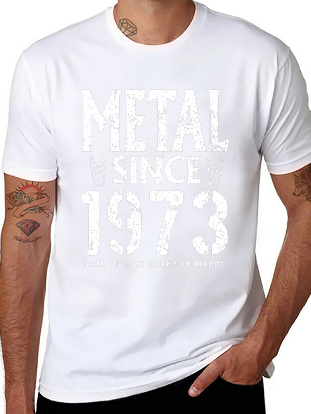 Metal Since 1973 Graphic T-Shirt