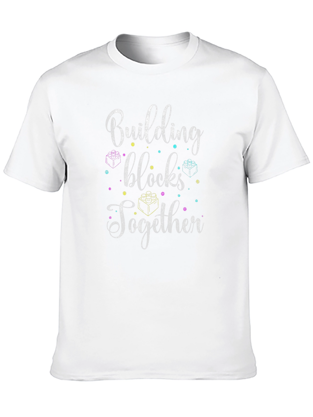 Building Blocks Together Tee - Black