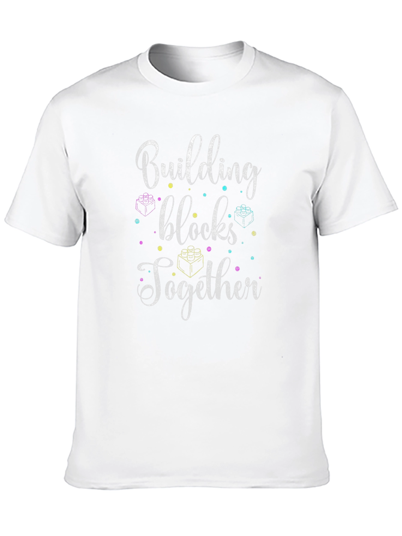 Building Blocks Together Tee - Black