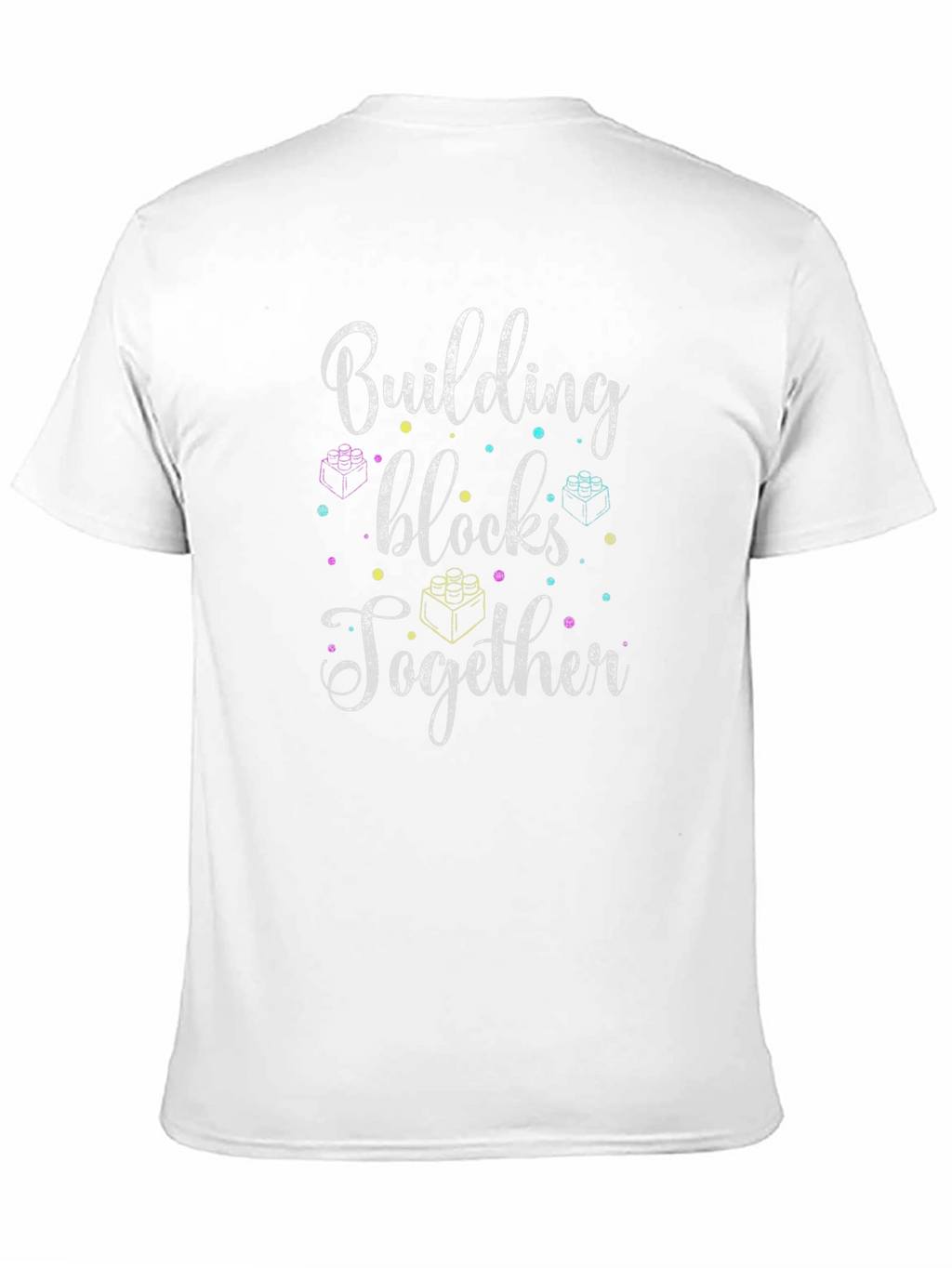 Building Blocks Together Tee - Black