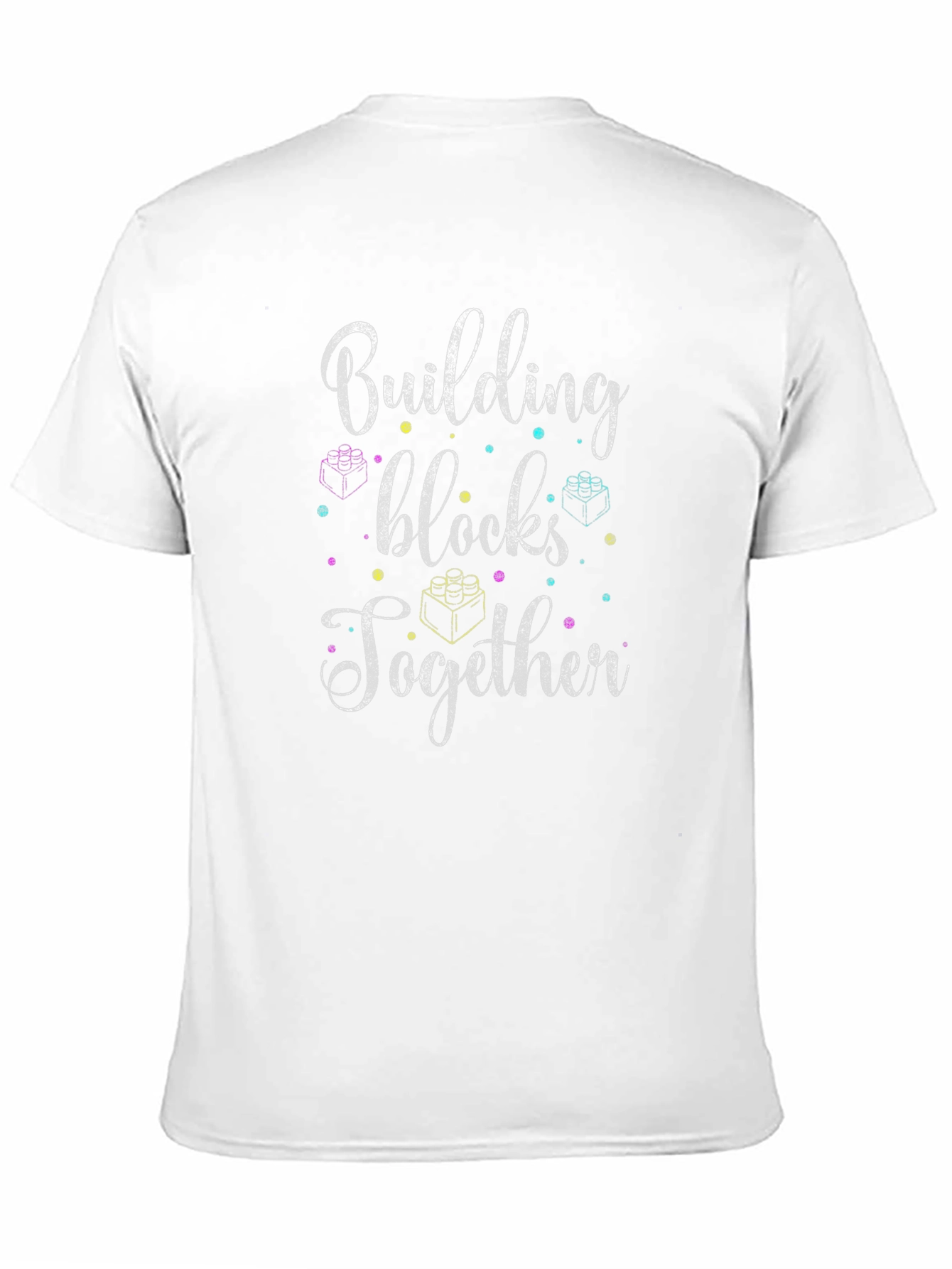 Building Blocks Together Tee - Black