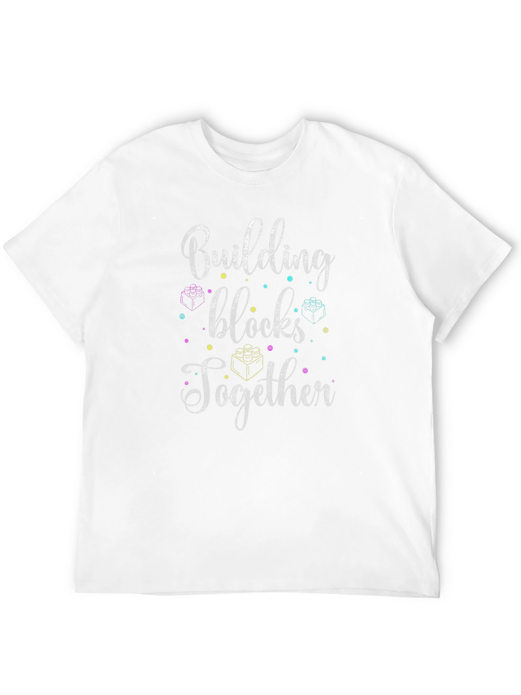 Building Blocks Together Tee - Black