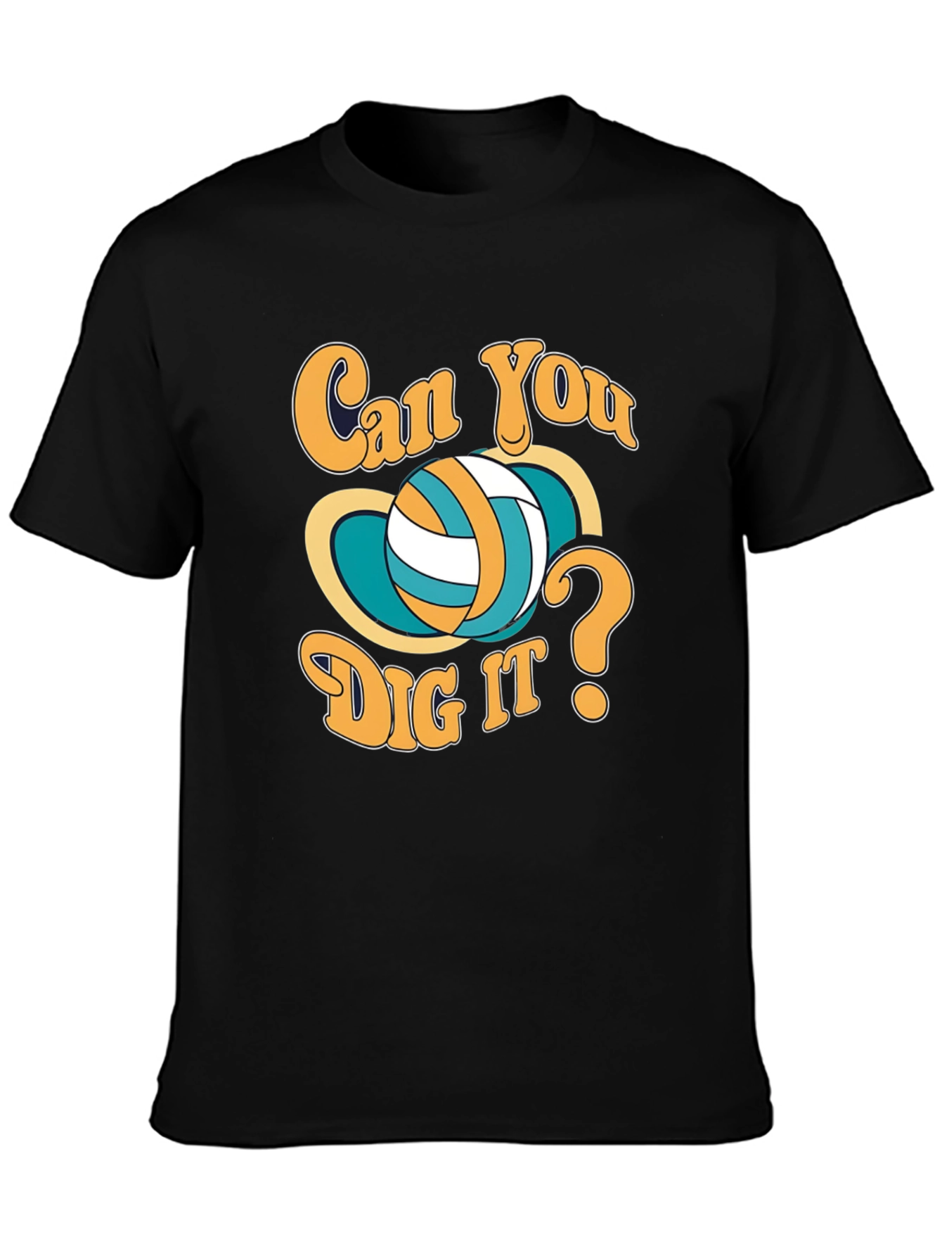 Can You Dig It Volleyball Graphic T-Shirt