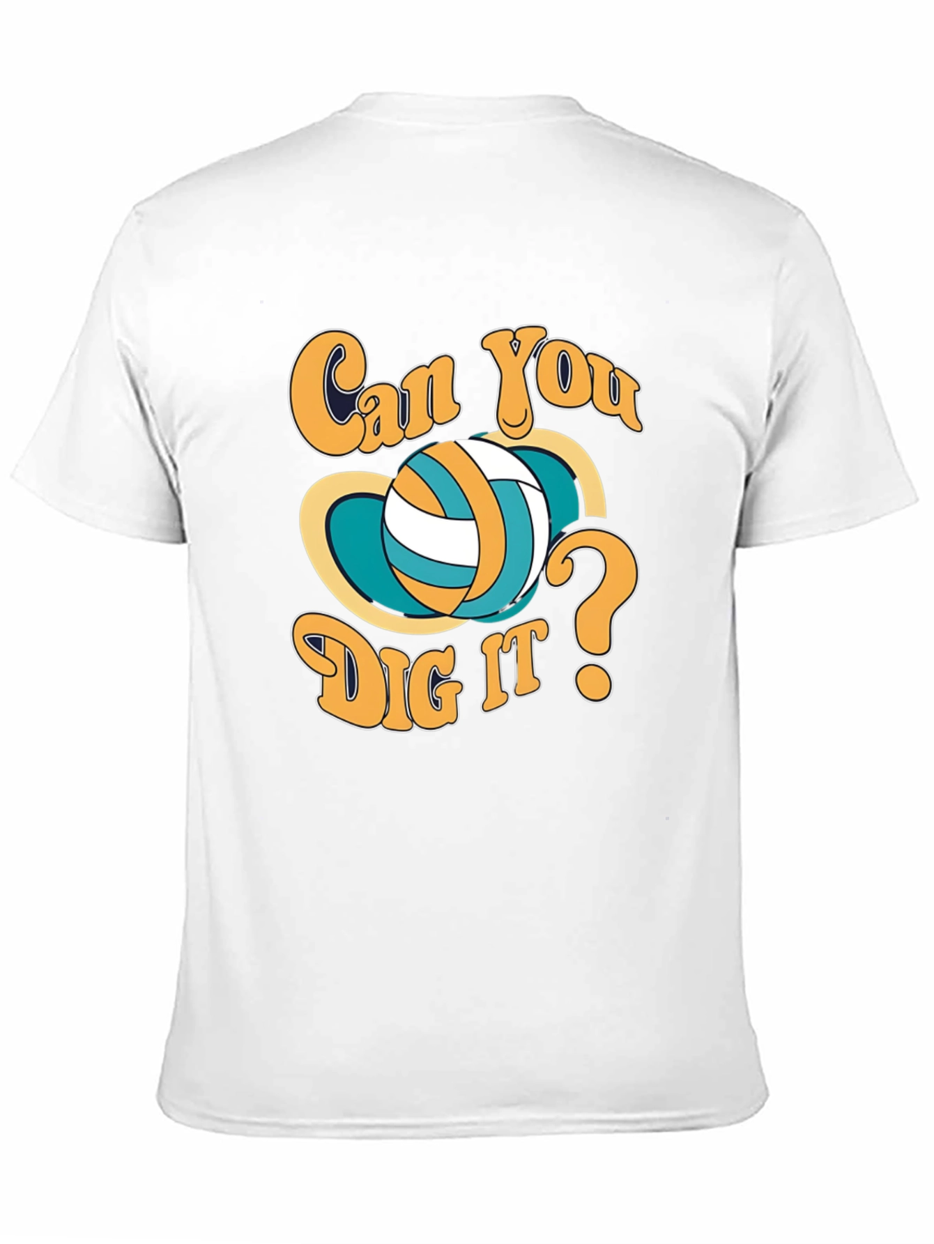 Can You Dig It Volleyball Graphic T-Shirt