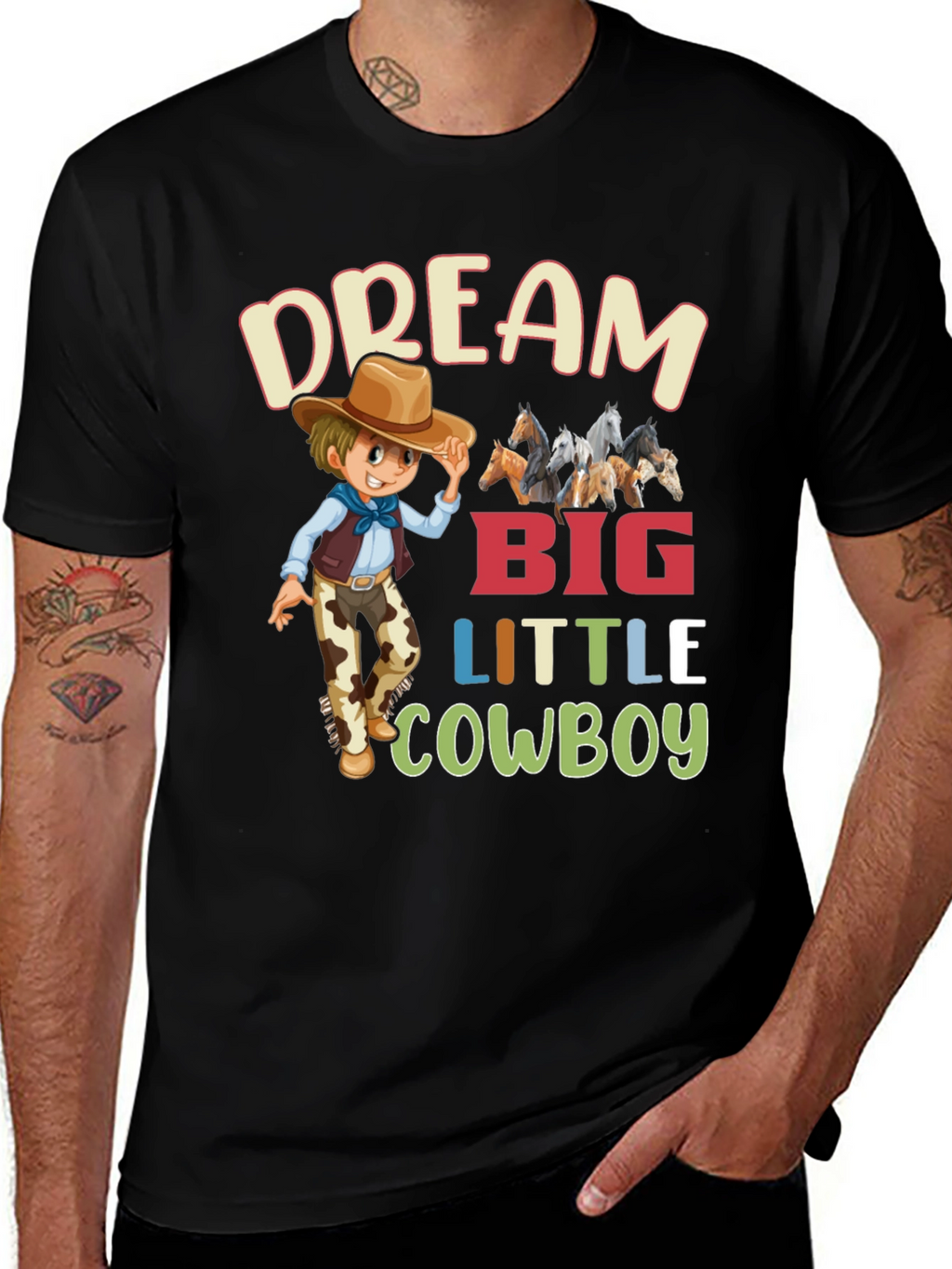 Dream Big Little Cowboy T-Shirt