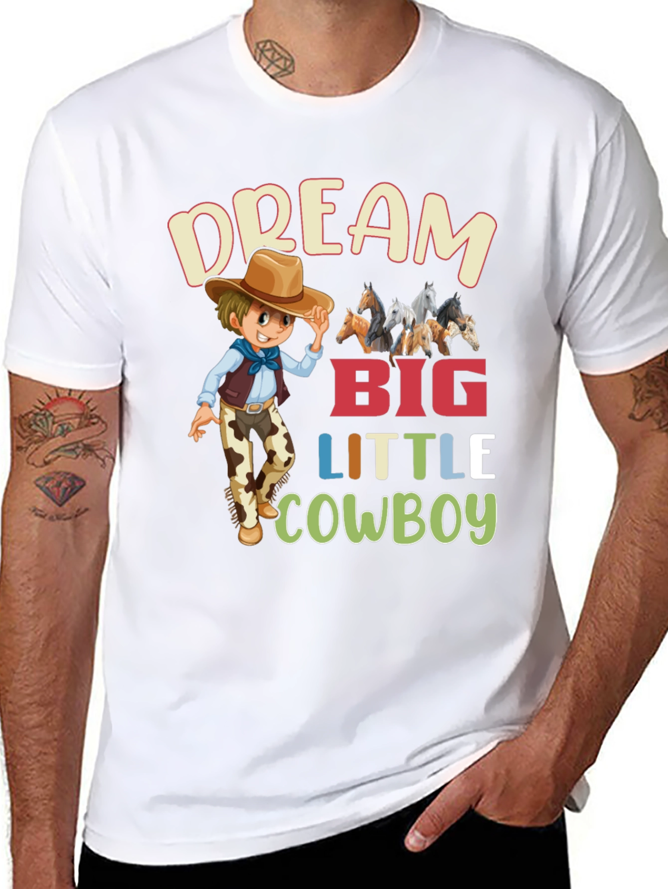 Dream Big Little Cowboy T-Shirt