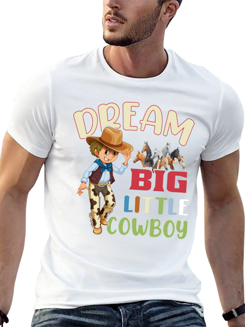 Dream Big Little Cowboy T-Shirt