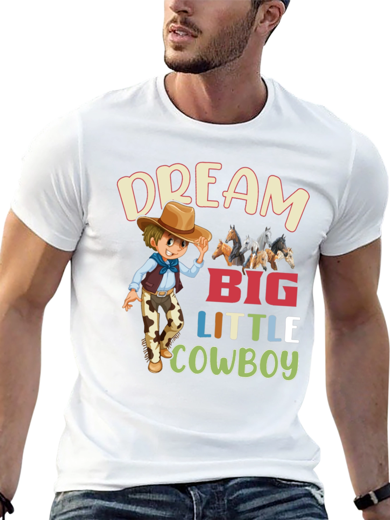 Dream Big Little Cowboy T-Shirt