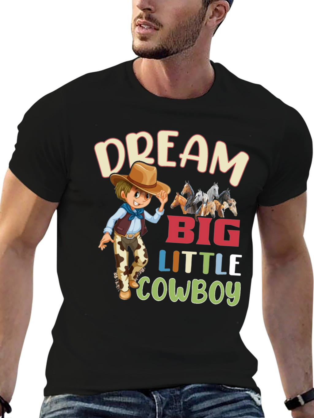 Dream Big Little Cowboy T-Shirt