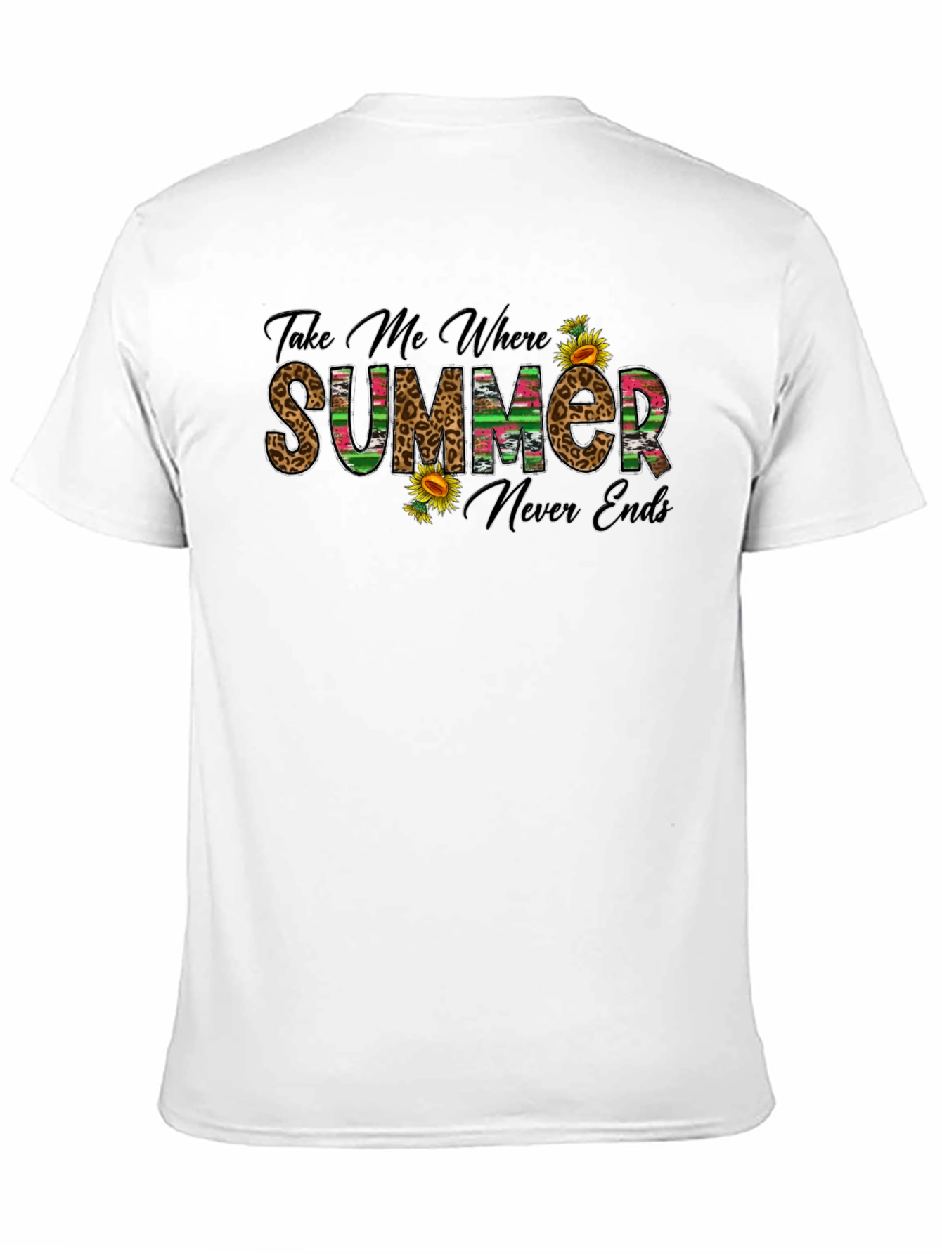 Summer Never Ends Graphic T-Shirt