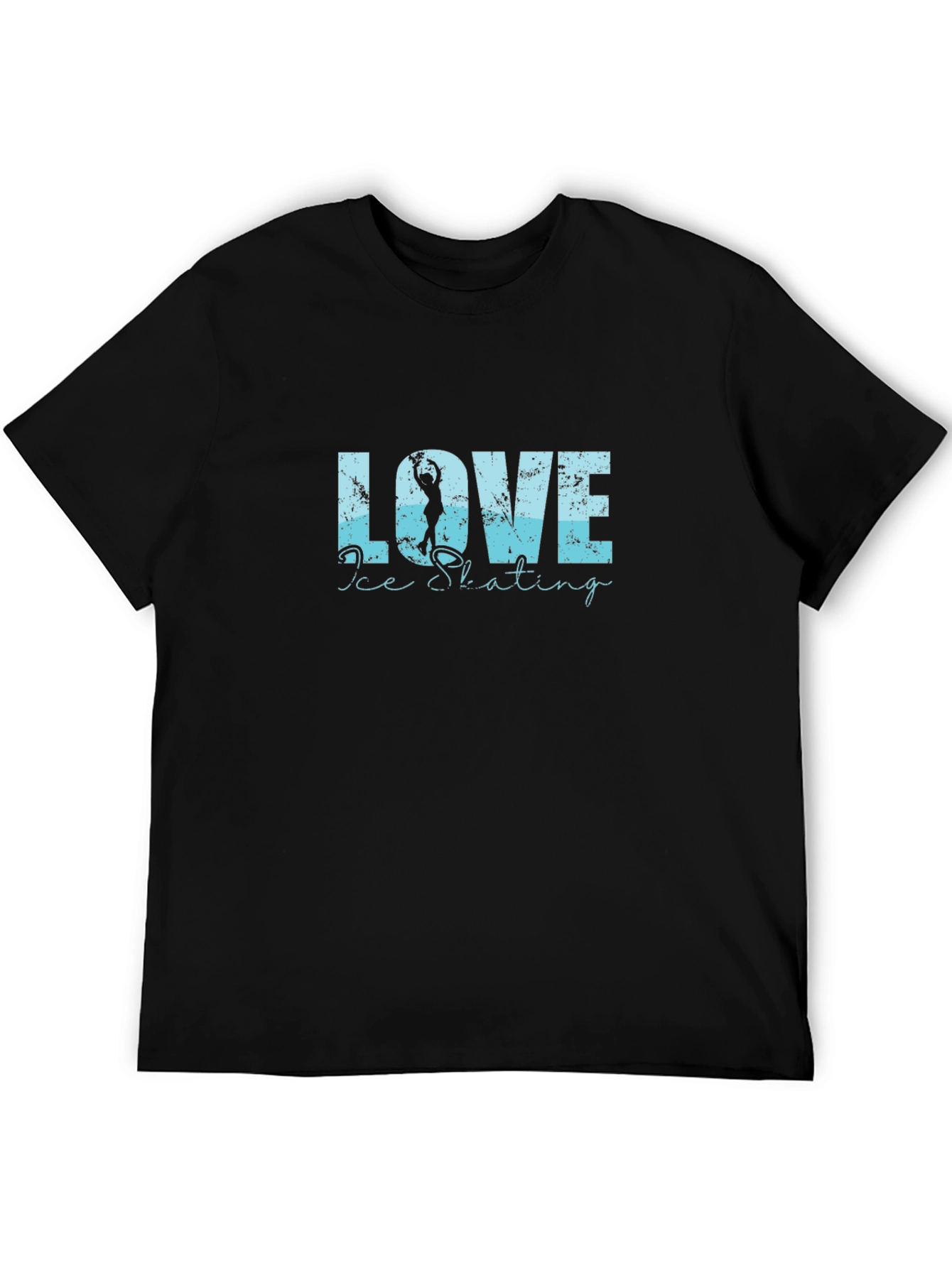 Love Ice Skating Graphic T-Shirt