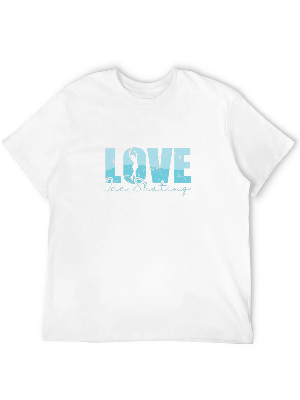 Love Ice Skating Graphic T-Shirt