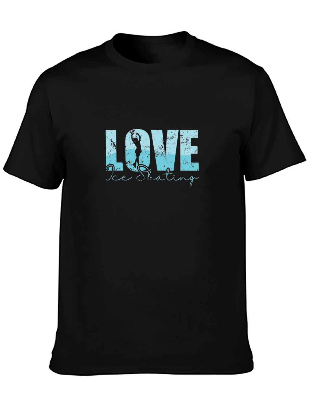 Love Ice Skating Graphic T-Shirt