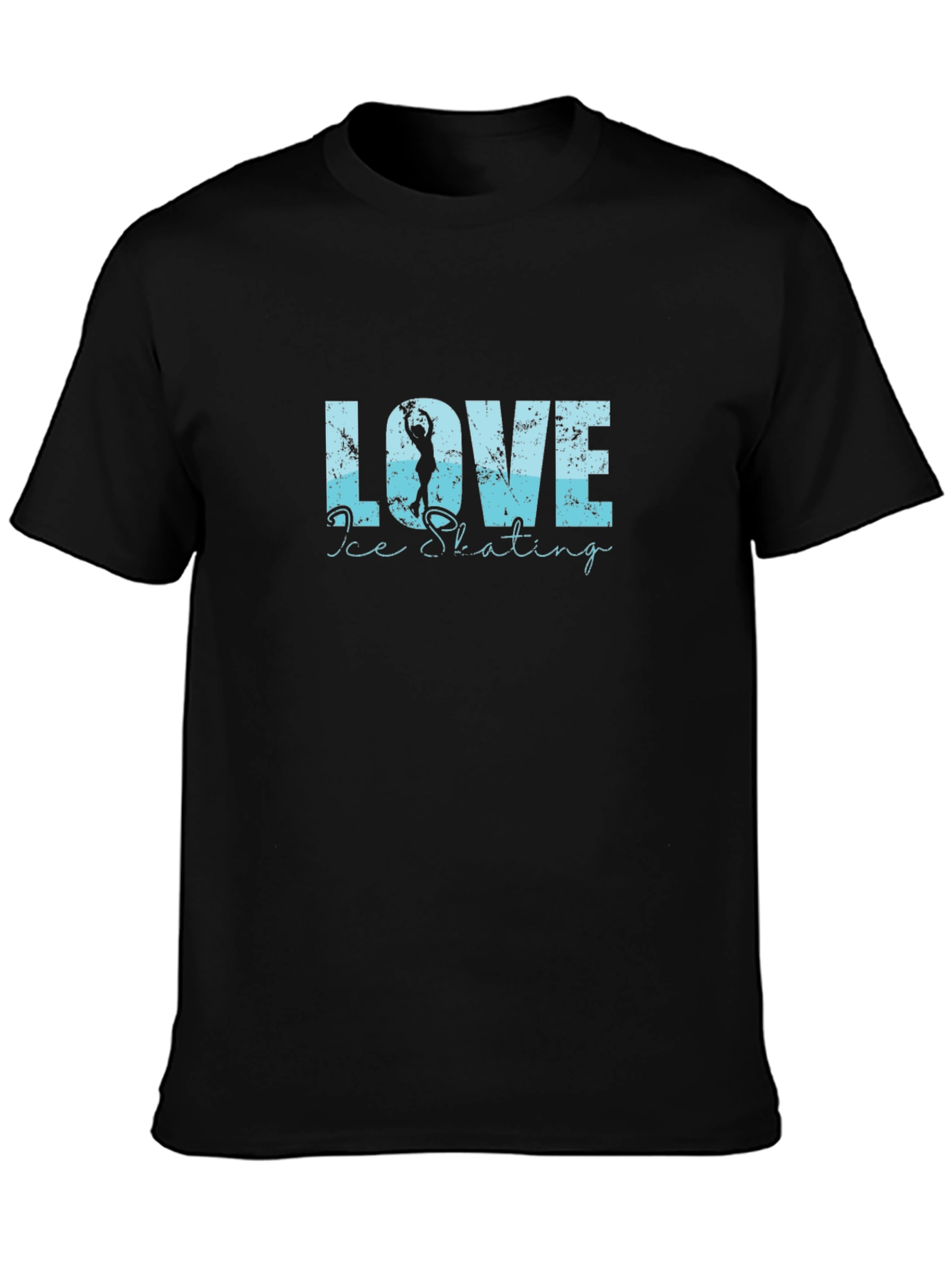 Love Ice Skating Graphic T-Shirt