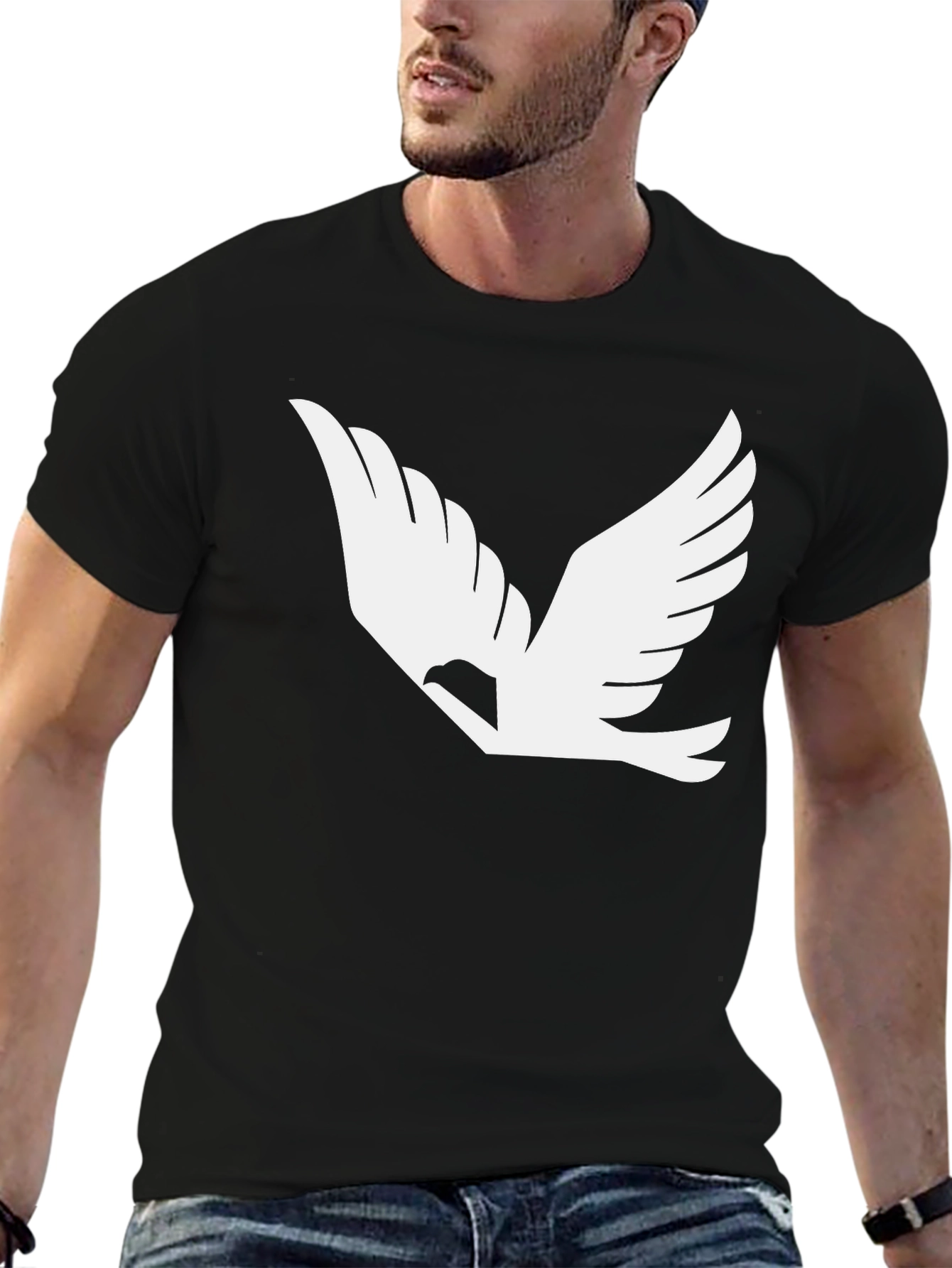Dove Graphic T-Shirt - Soft Cotton Comfort