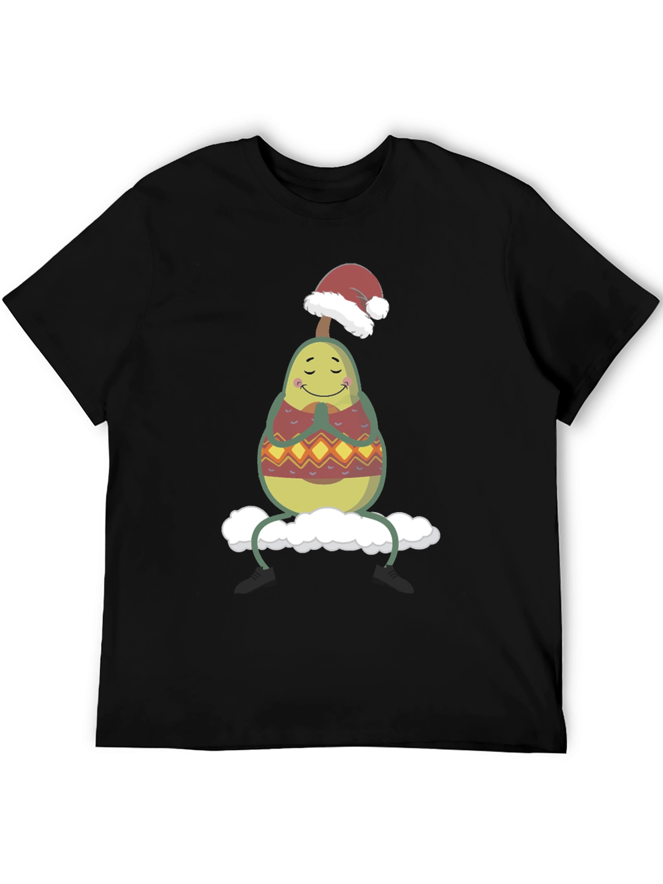 Avocado Christmas T-Shirt - Holiday Humor Tee