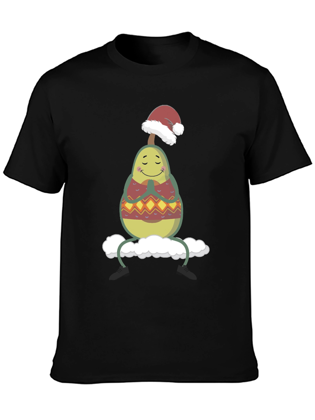 Avocado Christmas T-Shirt - Holiday Humor Tee