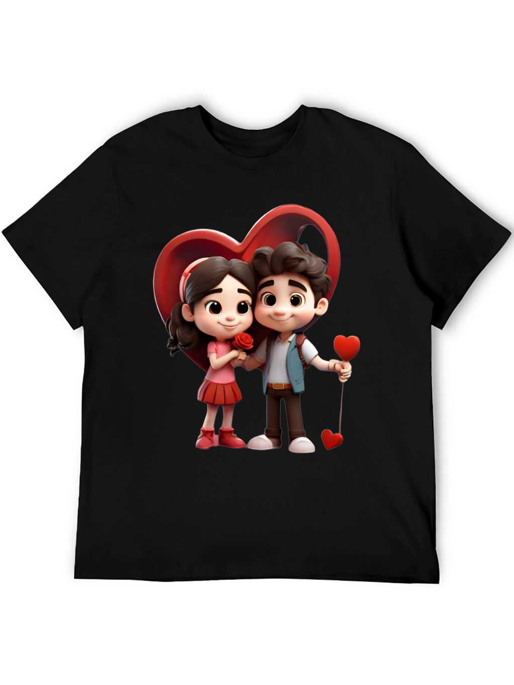 Cartoon Couple T-Shirt