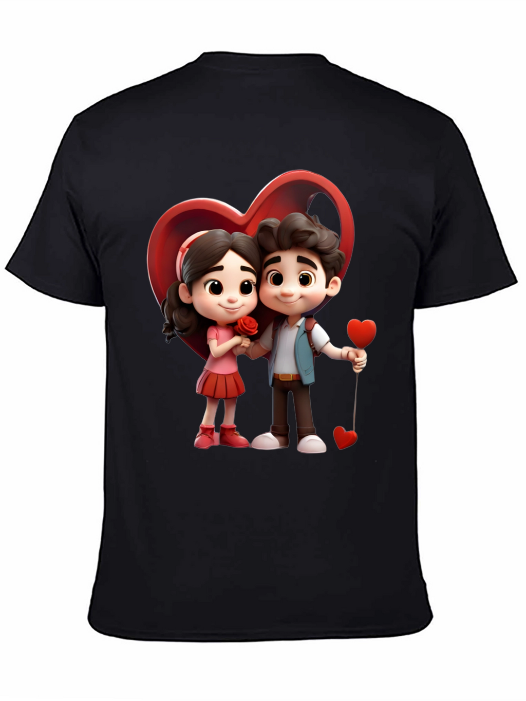 Cartoon Couple T-Shirt