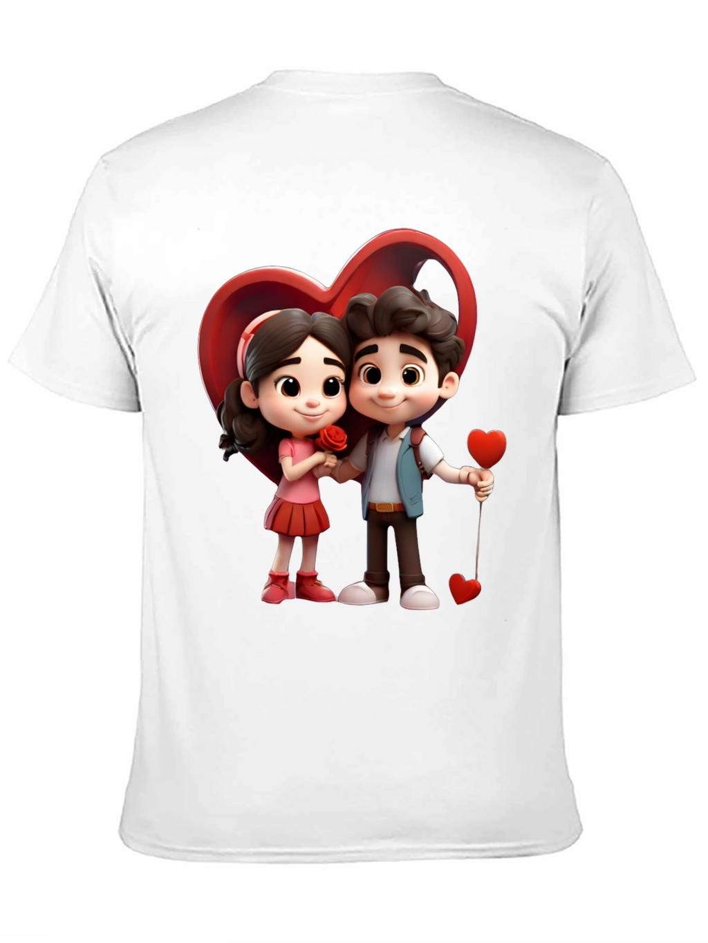Cartoon Couple T-Shirt