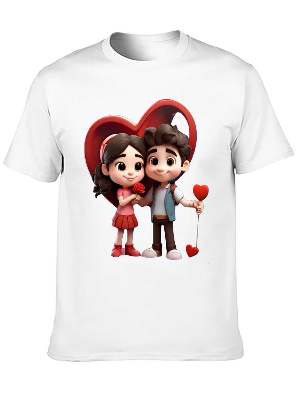 Cartoon Couple T-Shirt