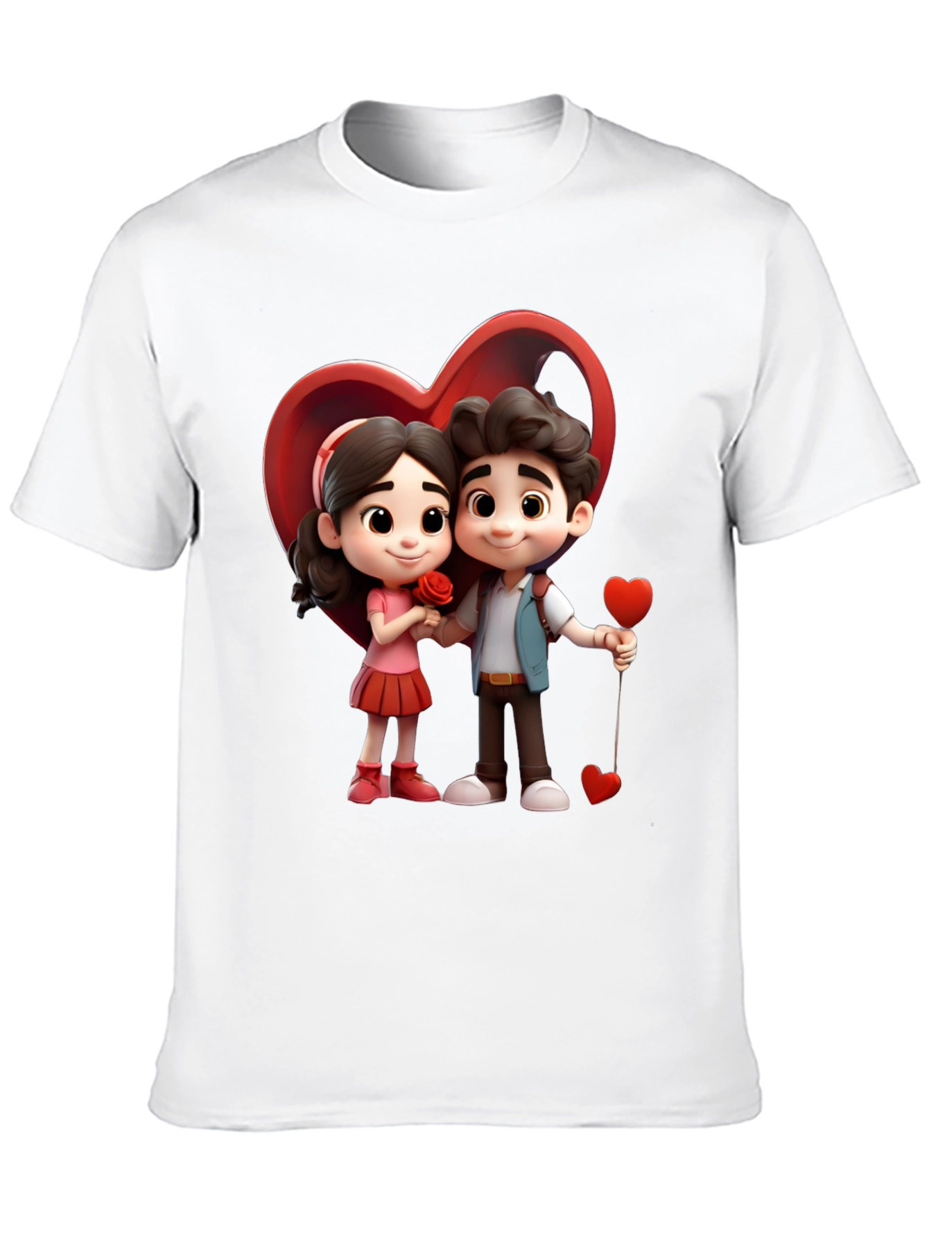 Cartoon Couple T-Shirt