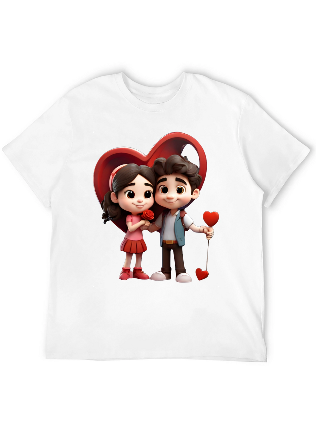 Cartoon Couple T-Shirt