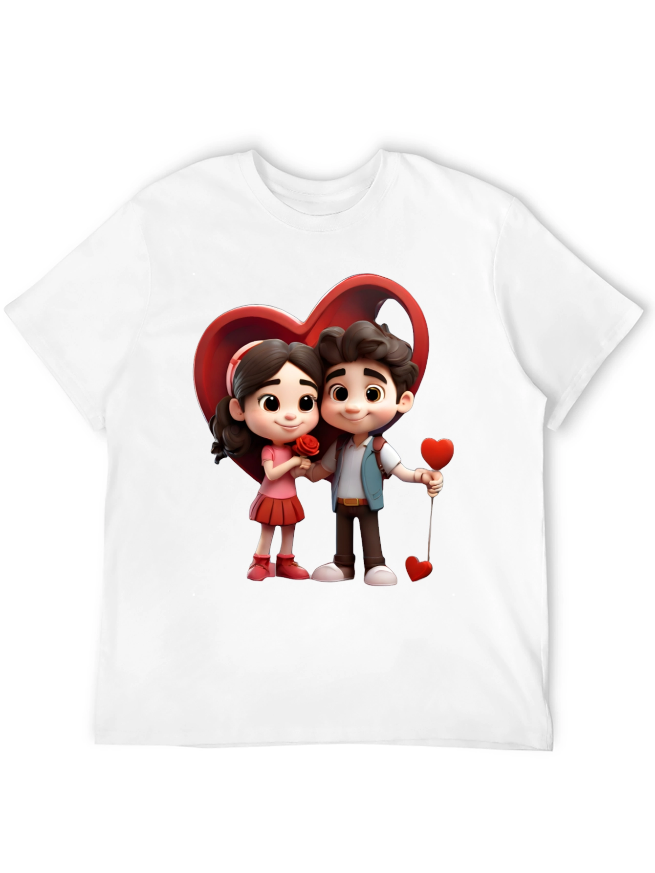Cartoon Couple T-Shirt
