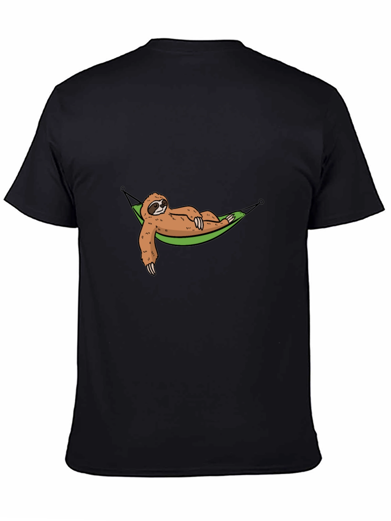 Relaxed Sloth Hammock Graphic T-Shirt