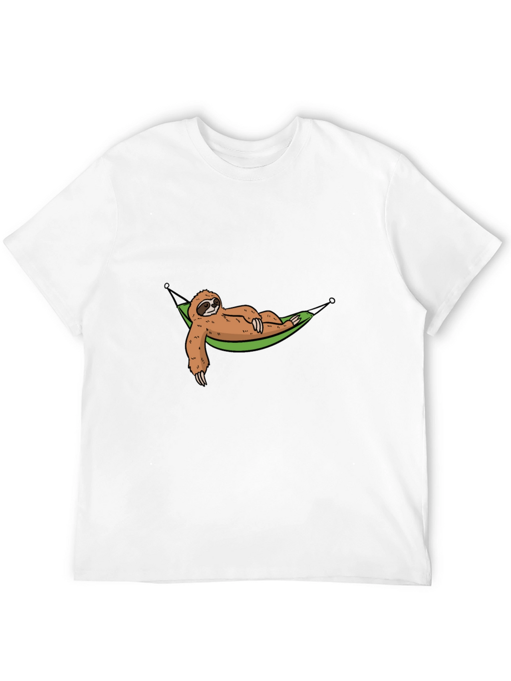 Relaxed Sloth Hammock Graphic T-Shirt