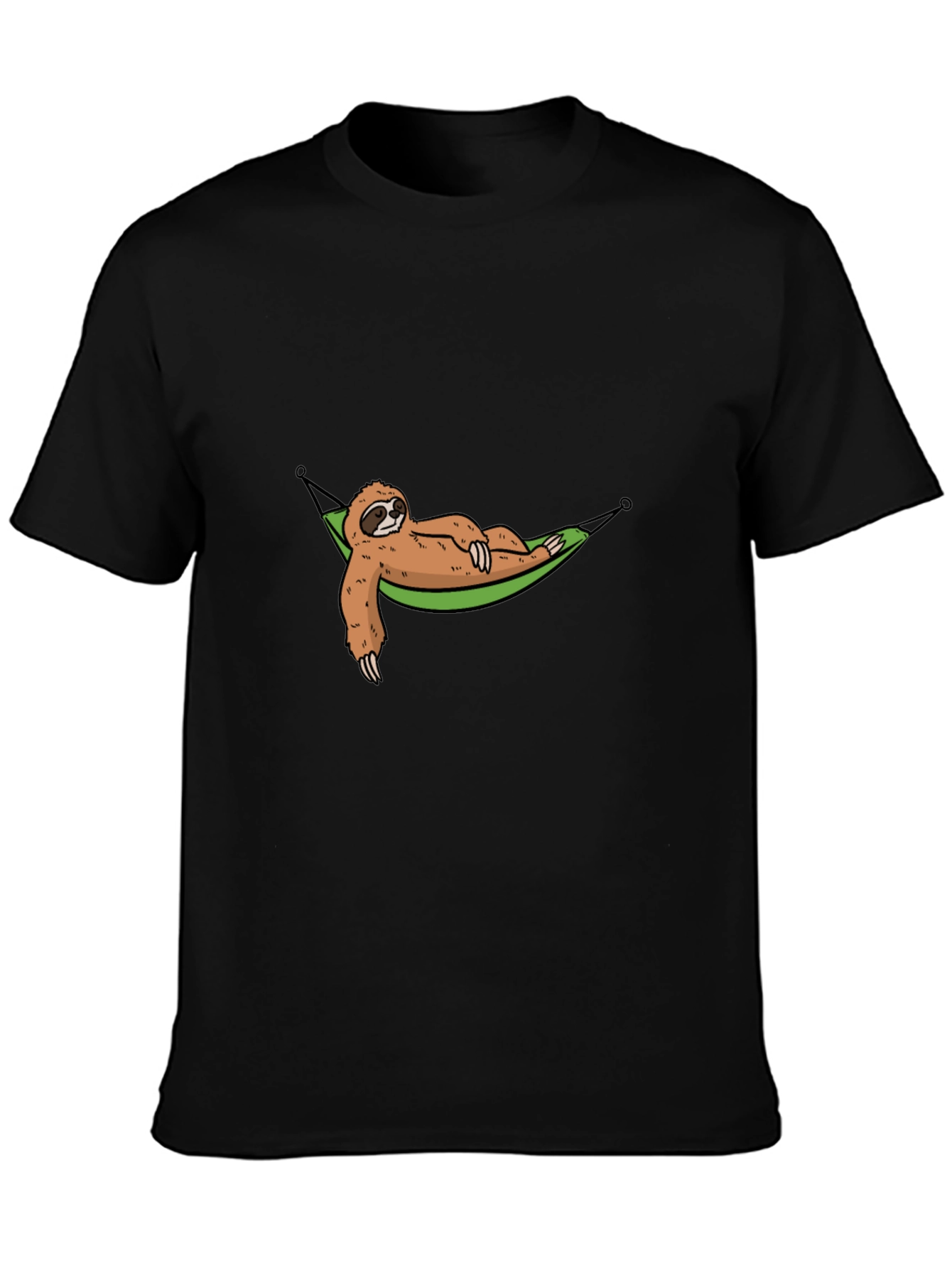 Relaxed Sloth Hammock Graphic T-Shirt