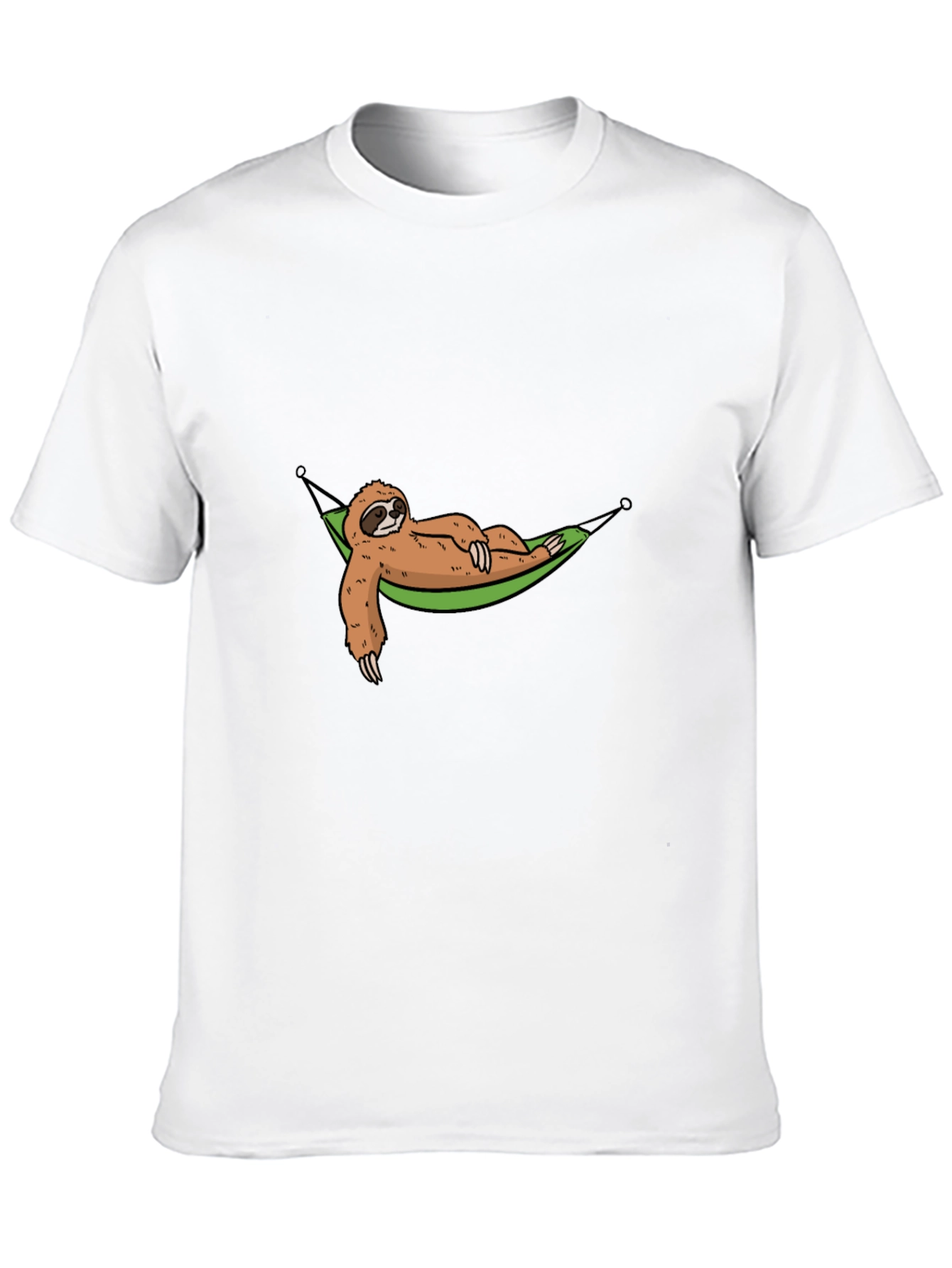 Relaxed Sloth Hammock Graphic T-Shirt