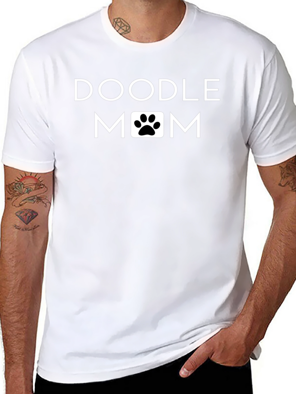 Doodle Mom Graphic Tee - Dog Lovers Gift