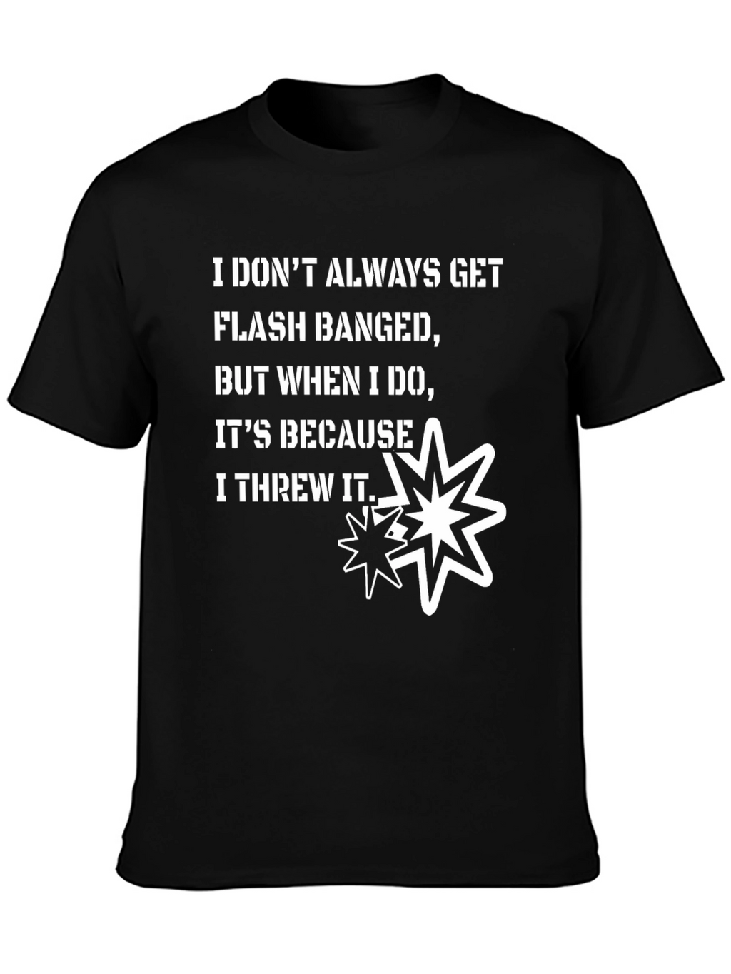 Funny Flash Banged Graphic T-Shirt