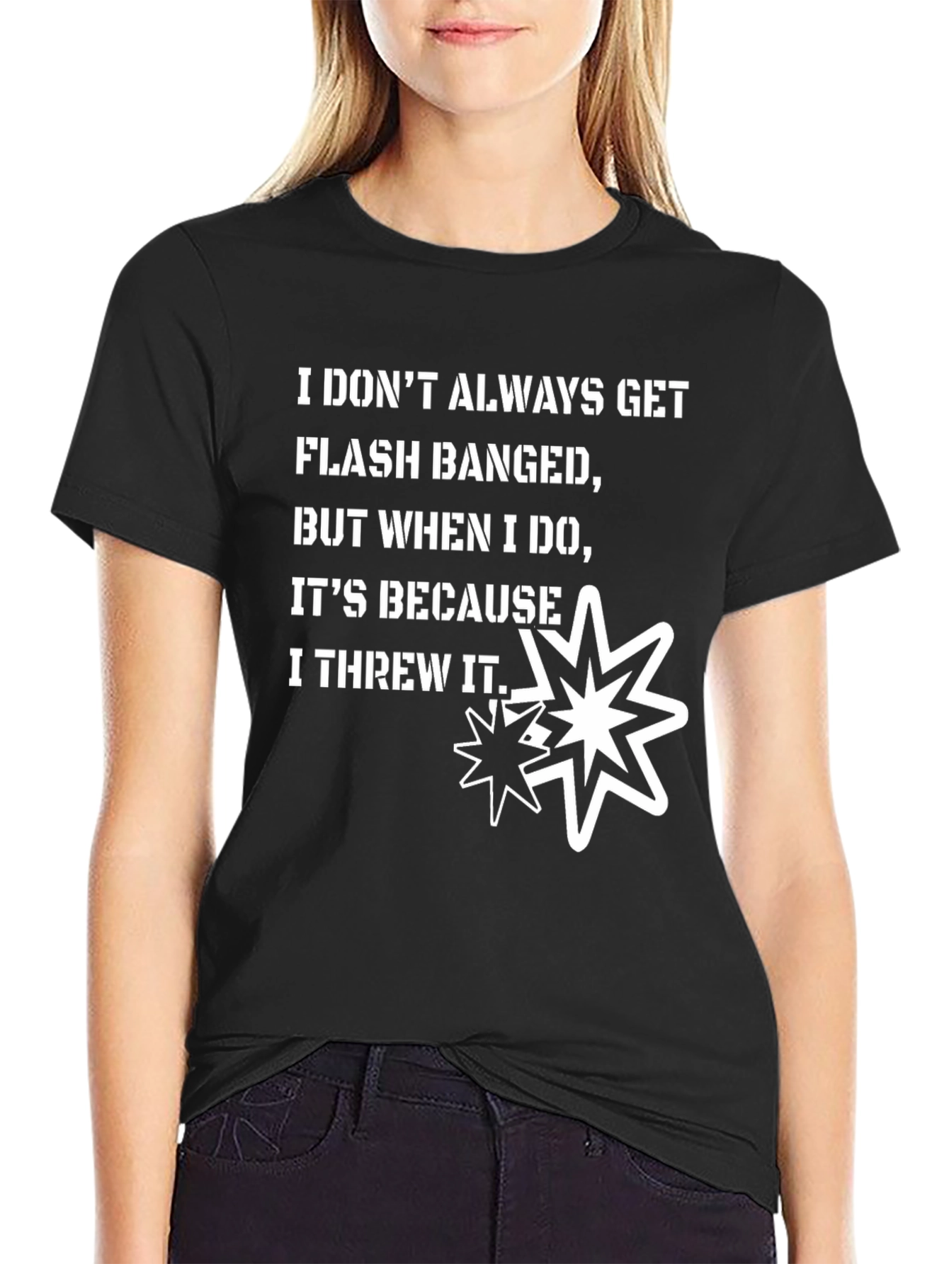 Funny Flash Banged Graphic T-Shirt