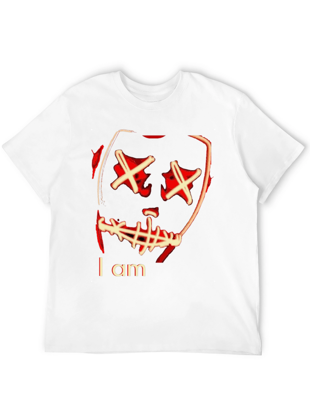 I Am Purge Mask Graphic T-Shirt