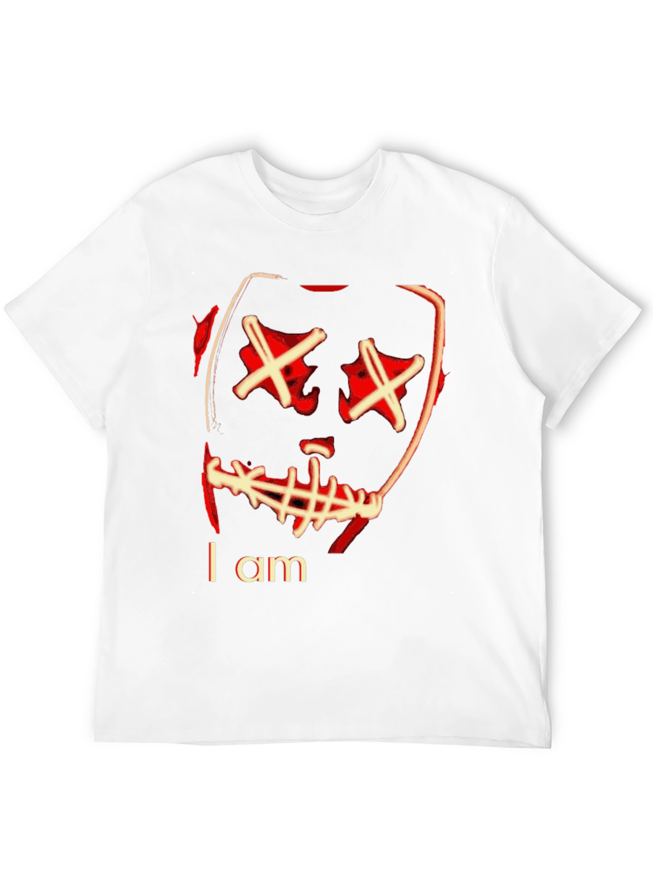 I Am Purge Mask Graphic T-Shirt