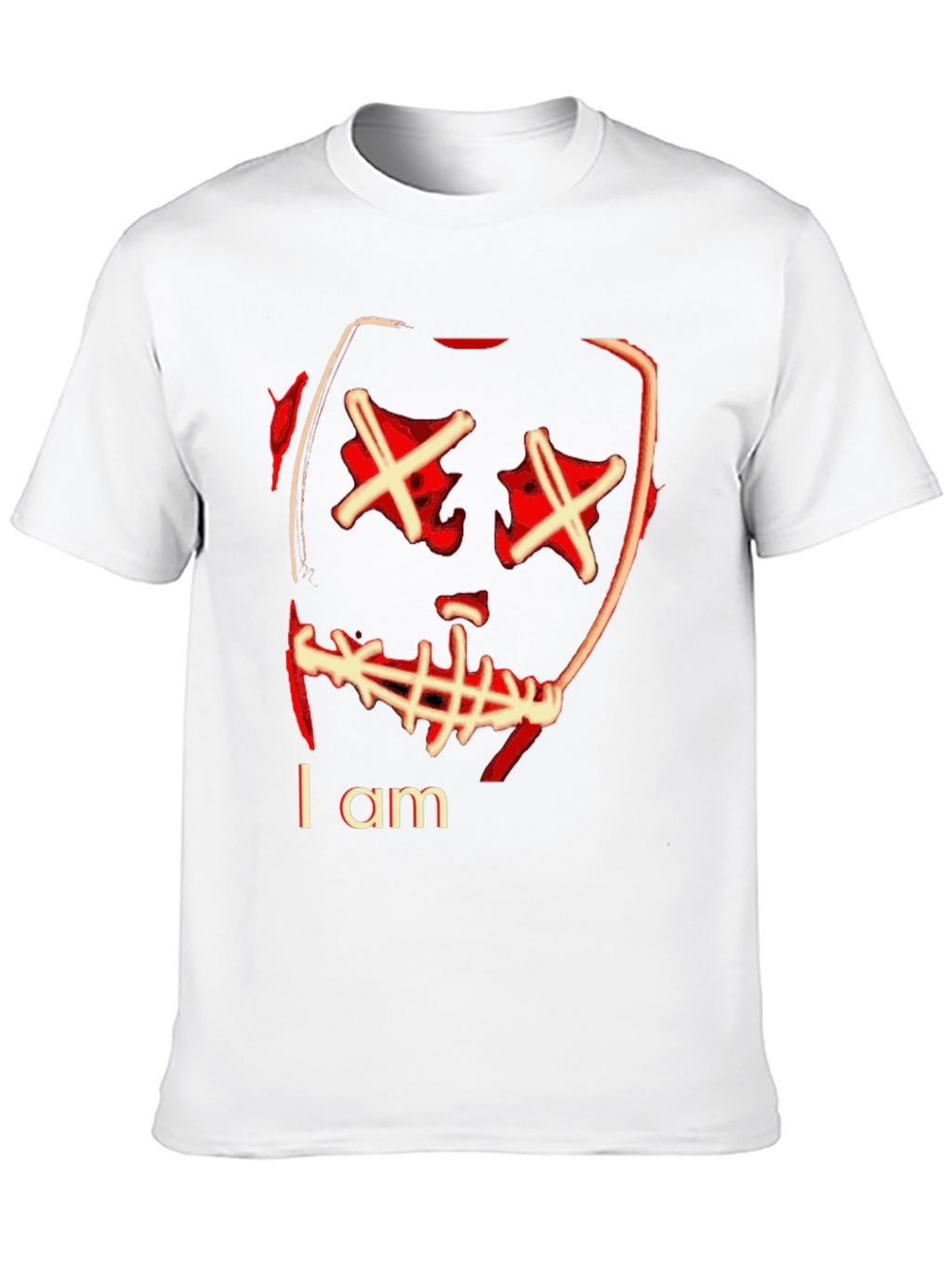 I Am Purge Mask Graphic T-Shirt