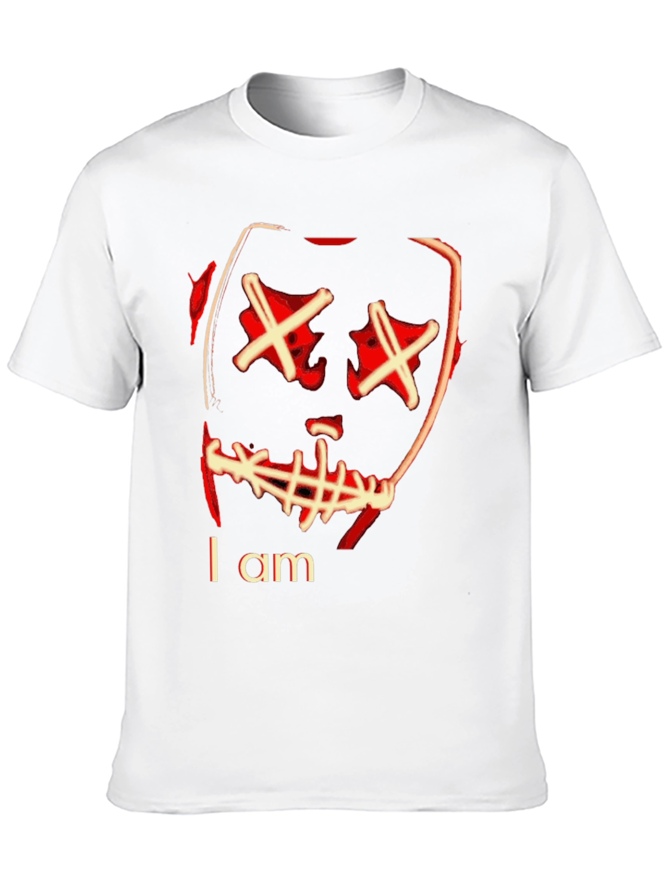 I Am Purge Mask Graphic T-Shirt