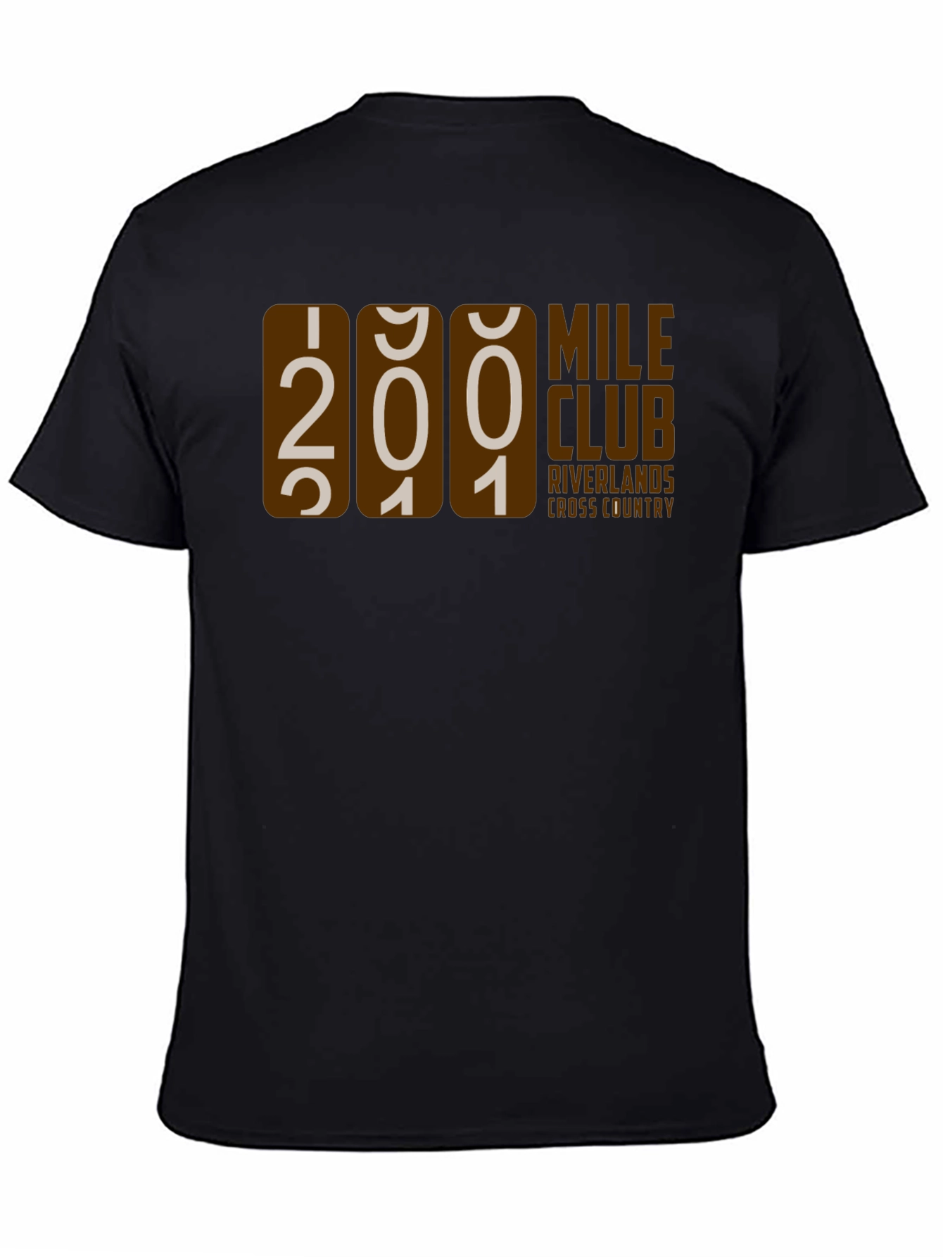 201 Mile Club Cross Country Black T-Shirt