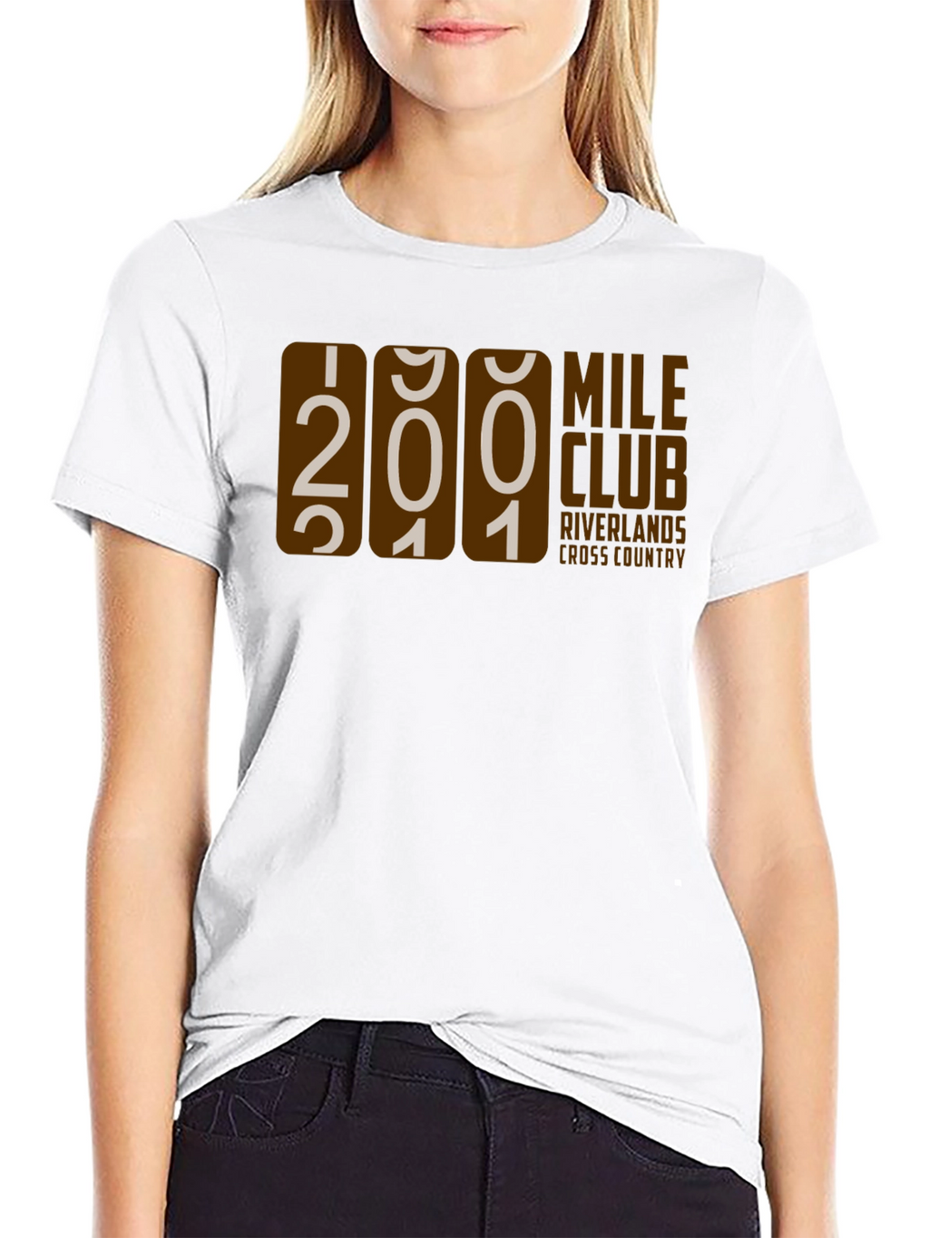 201 Mile Club Cross Country Black T-Shirt