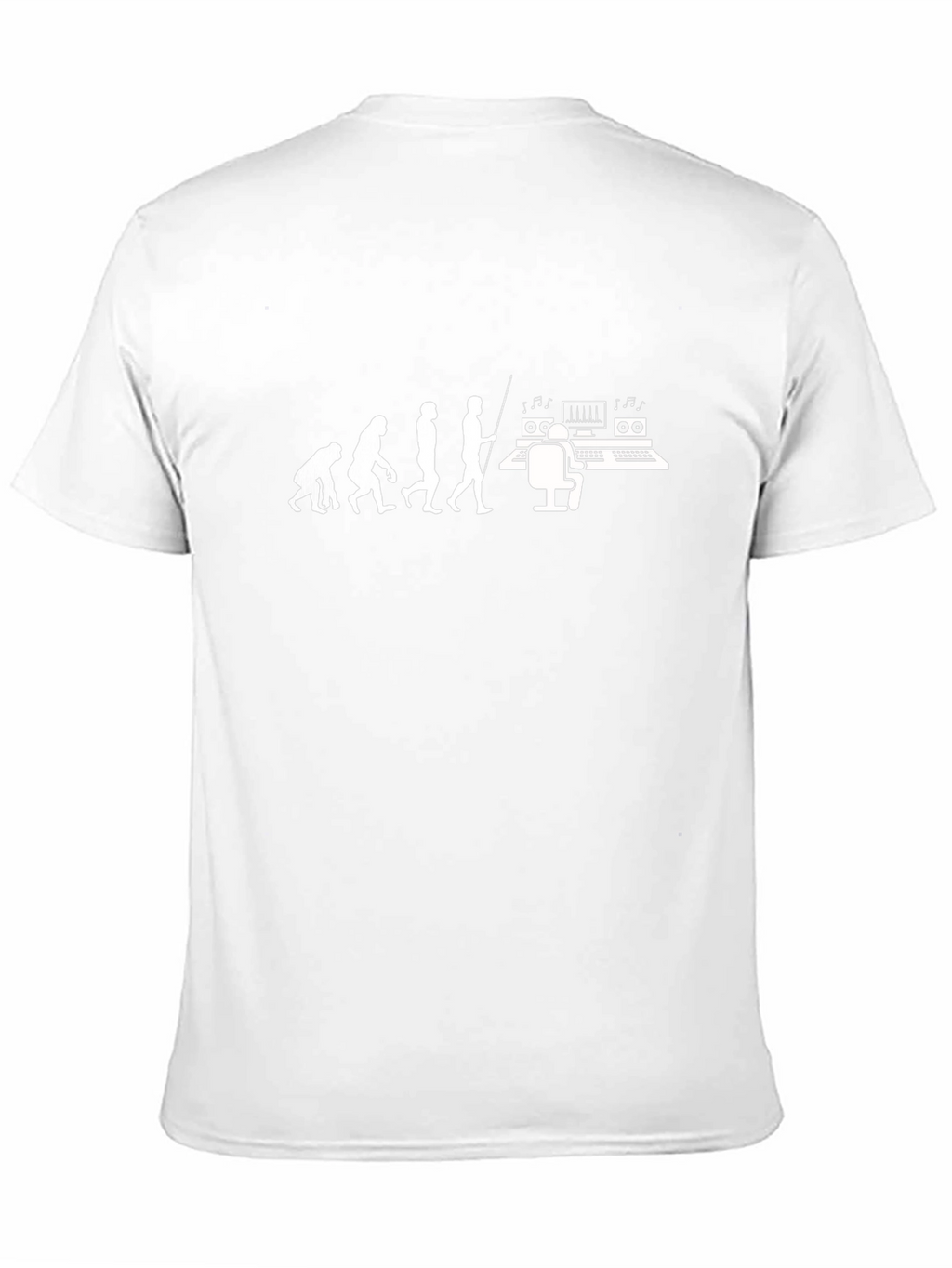 Evolution of Music Producer Black T-Shirt