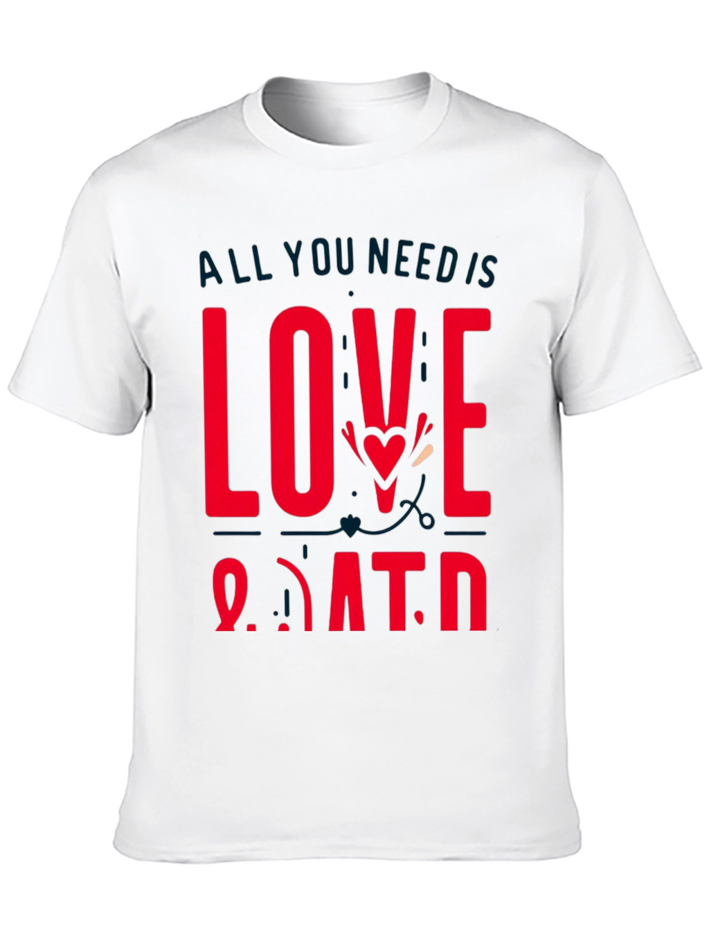 Love and Data Graphic Tee - Black Casual Shirt