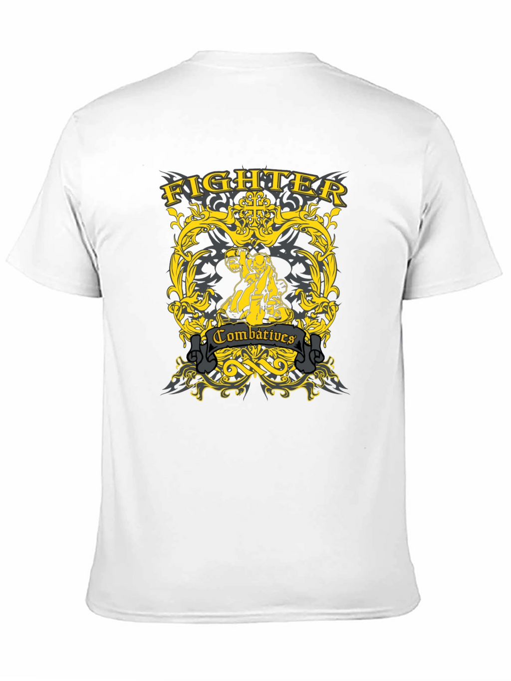 Fighter Combat T-Shirt - Martial Arts Inspired Design