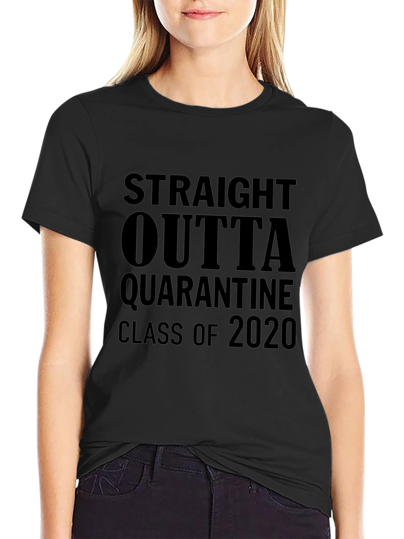 Straight Outta Quarantine Class of 2020 T-Shirt