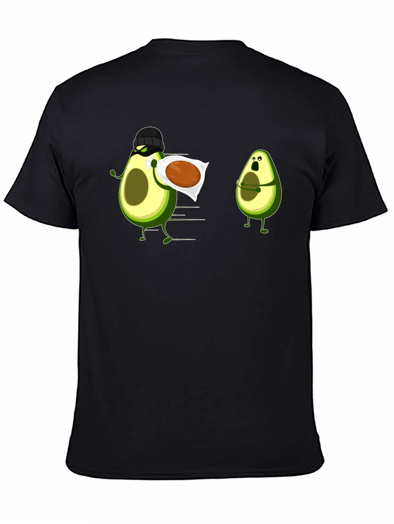 Avocado Thief Graphic Tee - Funny Fruit Humor