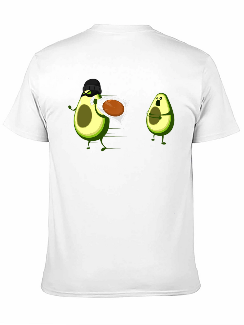 Avocado Thief Graphic Tee - Funny Fruit Humor
